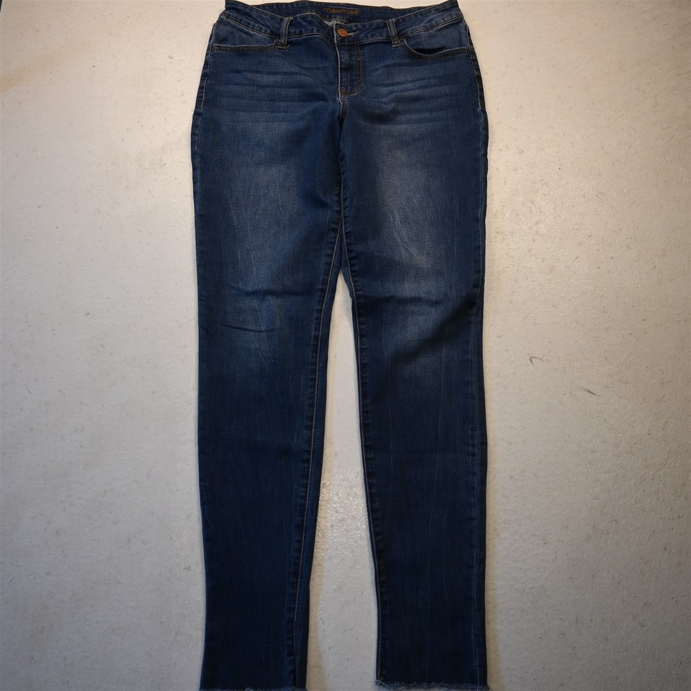 Maurices L Mid Rise Skinny Medium Stretch Denim Womens Jeans